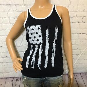 Black & White Flag Tank